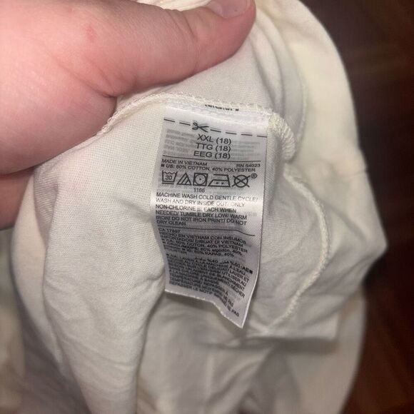 Old Navy Girls Human Kind Graphic Cropped T-Shirt NWT XXL - Picture 5 of 6